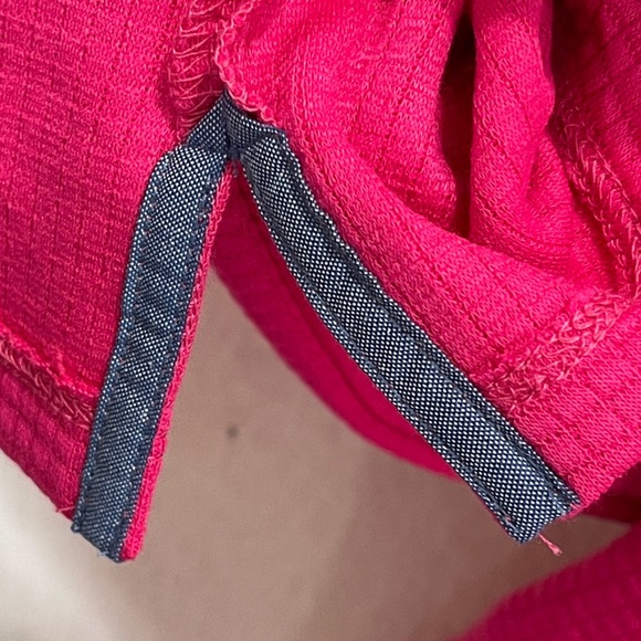 Talbots Plus Fuchsia Pink Mock neck Pullover Knit Sweater Shoulder Button Detail - Picture 6 of 11